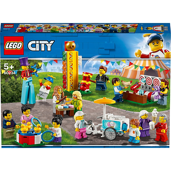 

Конструктор LEGO City Town 60234: Комплект минифигурок "Весёлая ярмарка, Конструктор LEGO City Town 60234: Комплект минифигурок "Весёлая ярмарка"