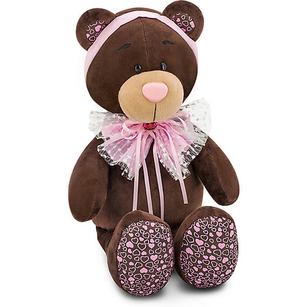 

Мягкая игрушка Orange Choco & Milk Мишка Milk Розовый бант, 20 см, Коричневый, Мягкая игрушка Orange Choco & Milk Мишка Milk Розовый бант, 20 см