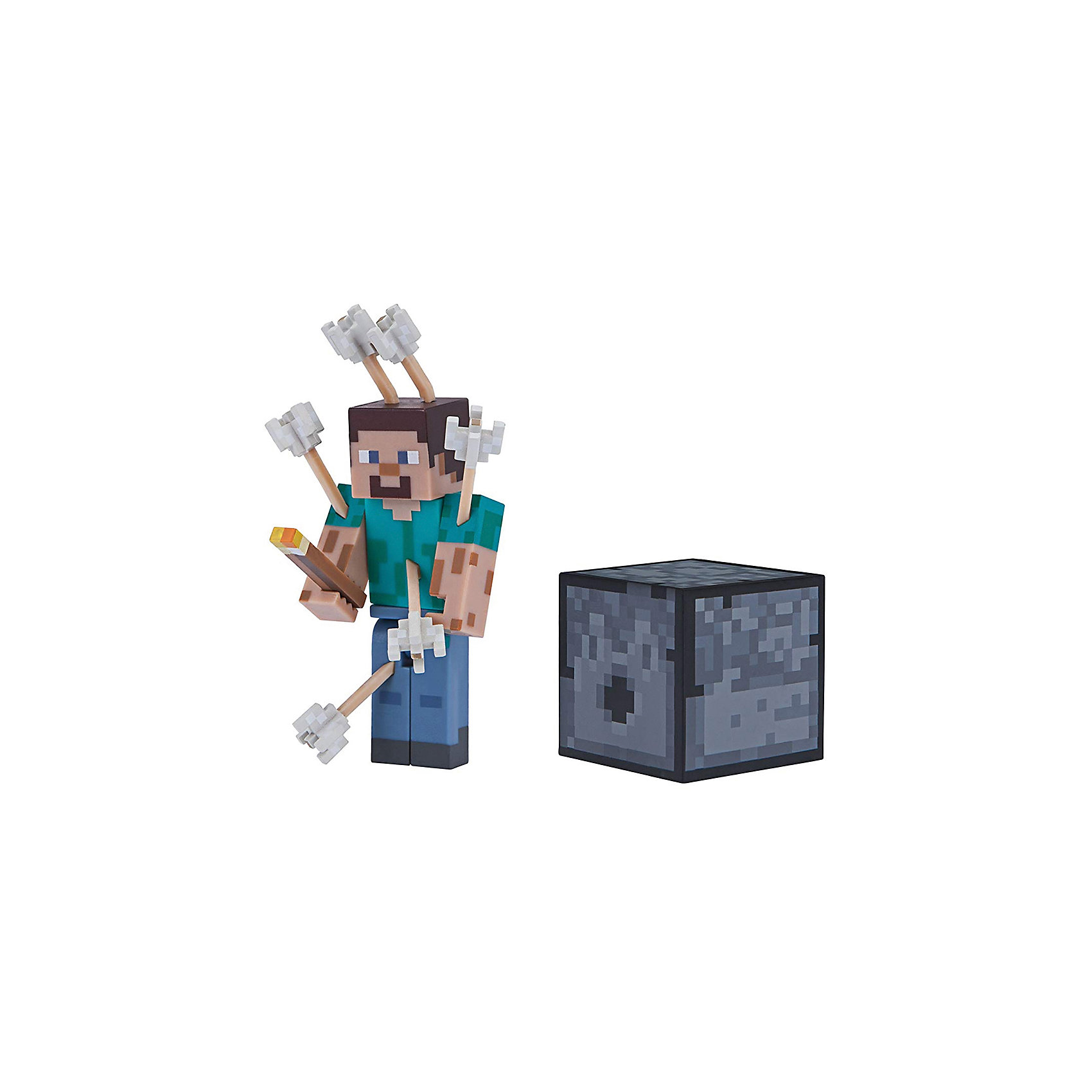 фото Игровая фигурка Jazwares Minecraft Steve with Arrows, 8 см