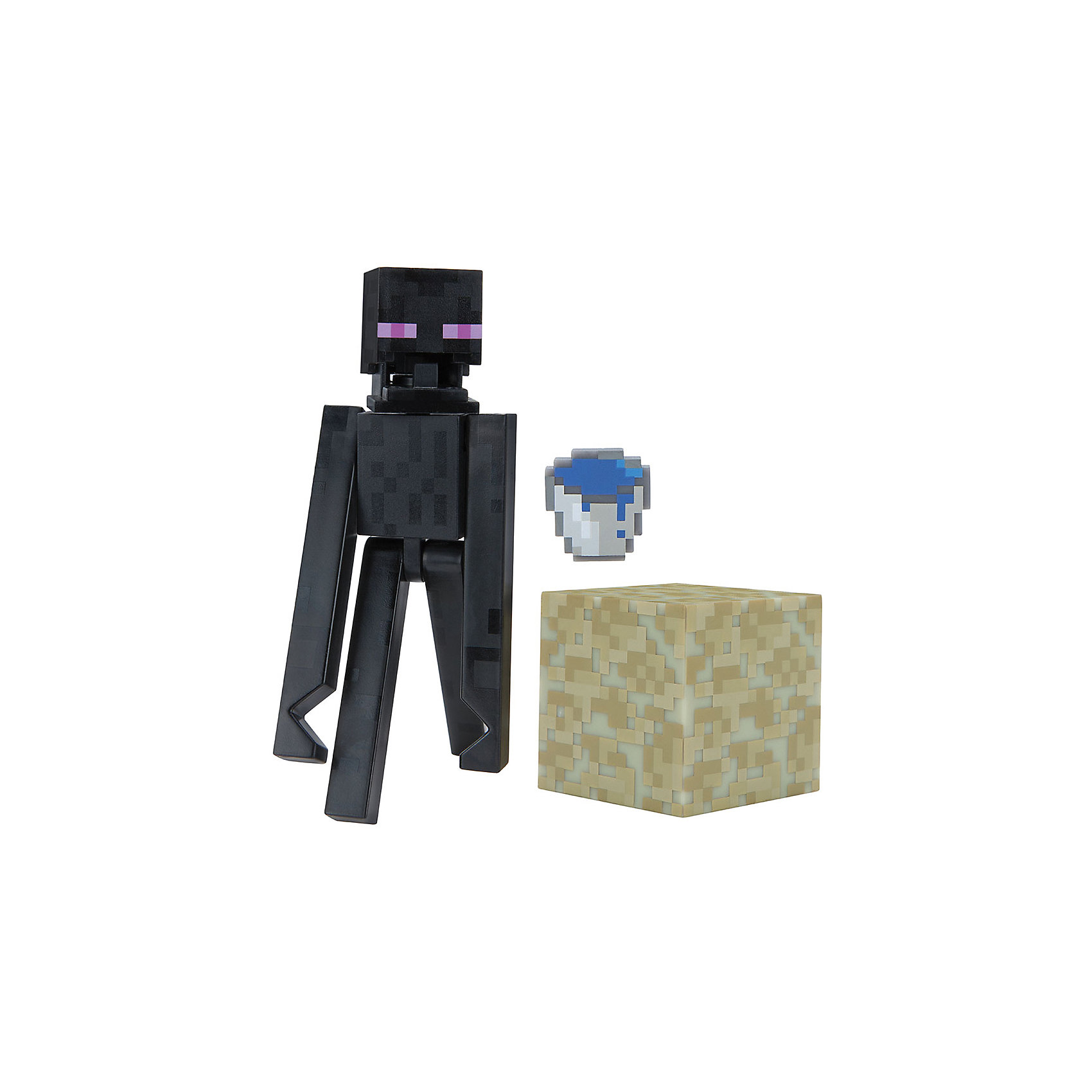 фото Игровая фигурка Jazwares Minecraft Attacking Enderman, 8 см