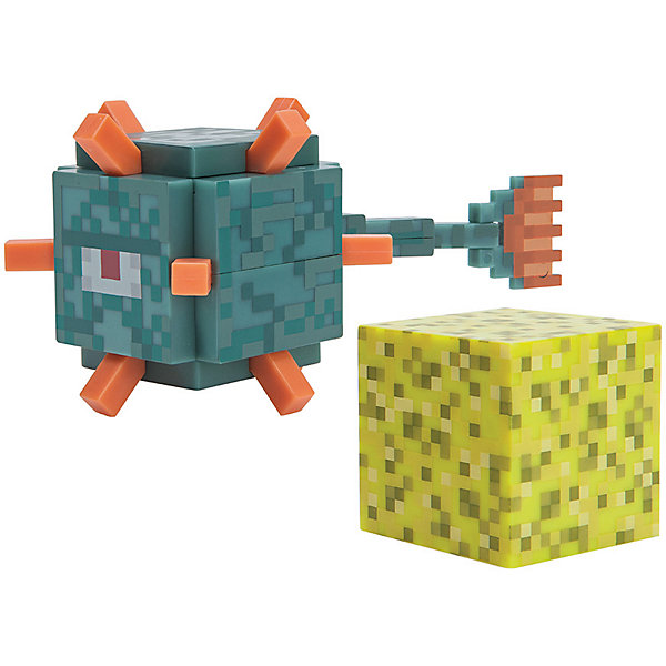 

Игровая фигурка Jazwares Minecraft Guardian, 8 см, Разноцветный