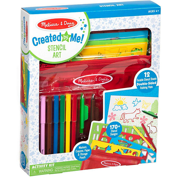 

Набор трафаретов для рисования Melissa & Doug "Творчество, Набор трафаретов для рисования Melissa & Doug "Творчество"