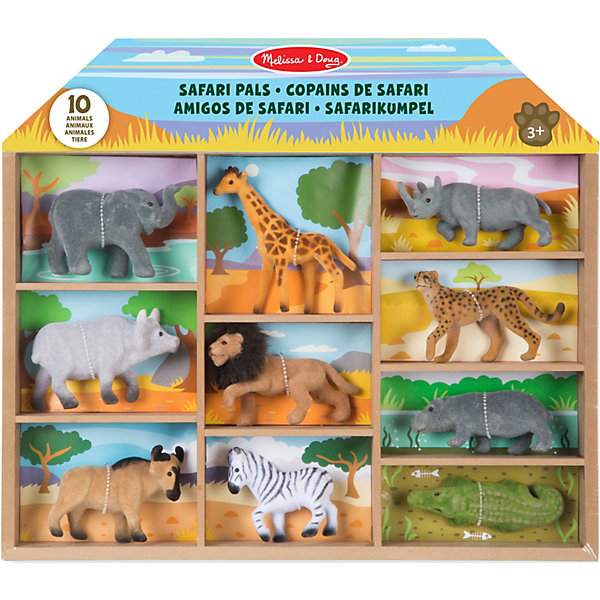 

Фигурки животных Melissa & Doug "Классические игрушки", Сафари