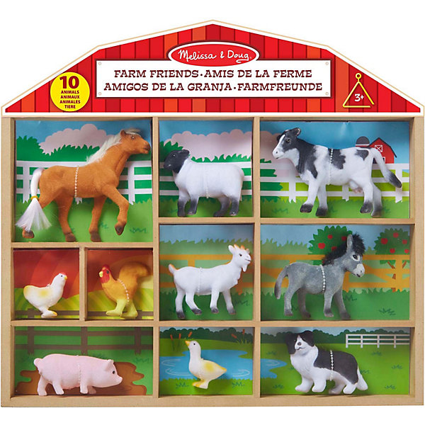 

Фигурки животных Melissa & Doug "Классические игрушки", Ферма