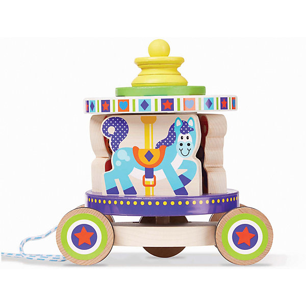 

Каталка-карусель Melissa & Doug "Первые навыки, Каталка-карусель Melissa & Doug "Первые навыки"