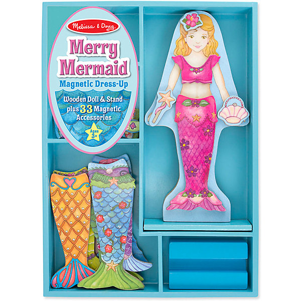 

Одень русалочку Melissa & Doug "Магнитные игры"