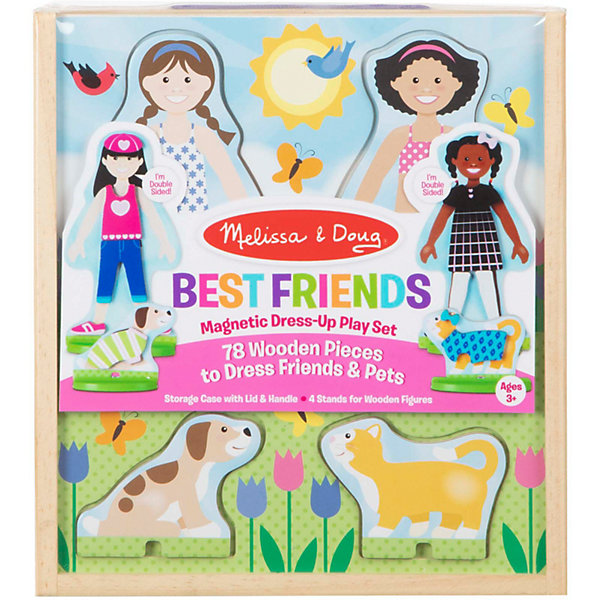 

Одень лучших друзей Melissa & Doug "Магнитные игры, Одень лучших друзей Melissa & Doug "Магнитные игры"