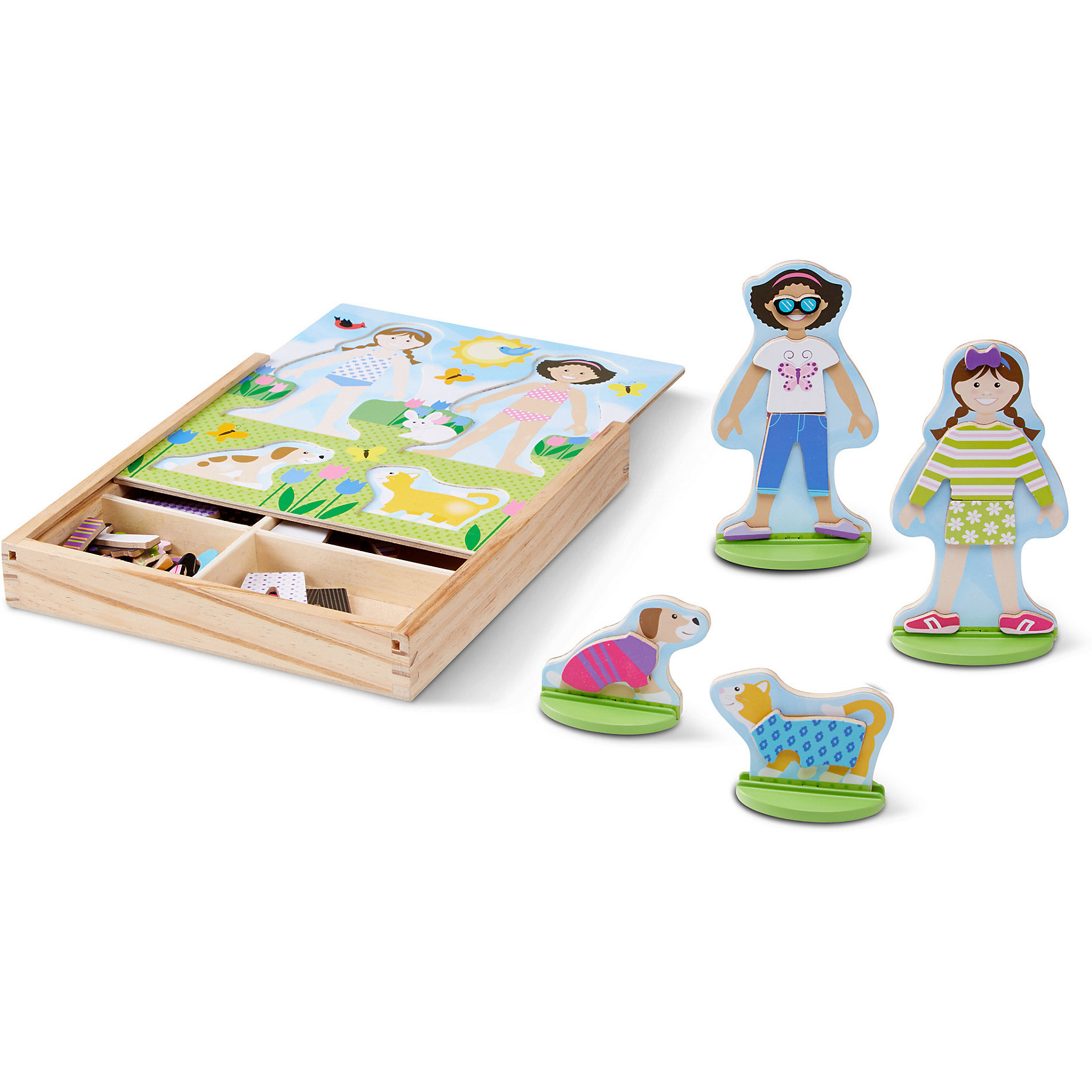 фото Одень лучших друзей Melissa & Doug "Магнитные игры"