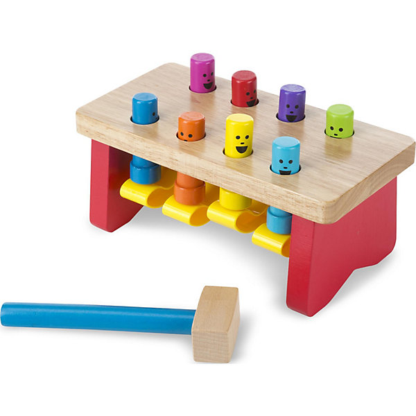 

Игра Deluxe Melissa & Doug "Классические игрушки", Забить в лунки