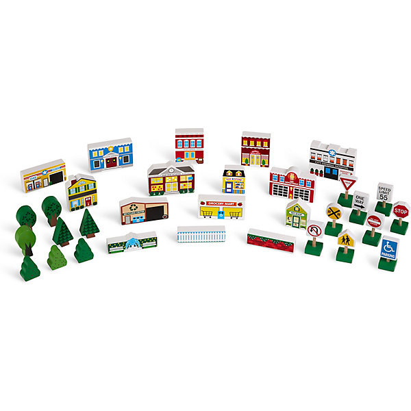 

Набор Melissa & Doug "Деревянные игрушки", Город