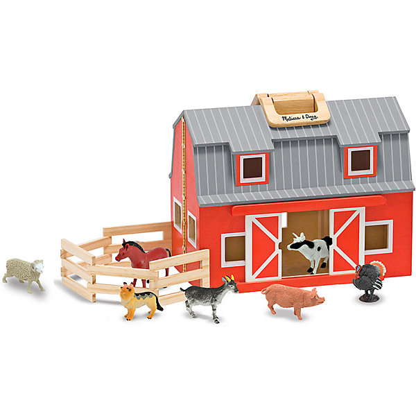 

Загон и амбар Melissa & Doug "Создай свой мир, Загон и амбар Melissa & Doug "Создай свой мир"