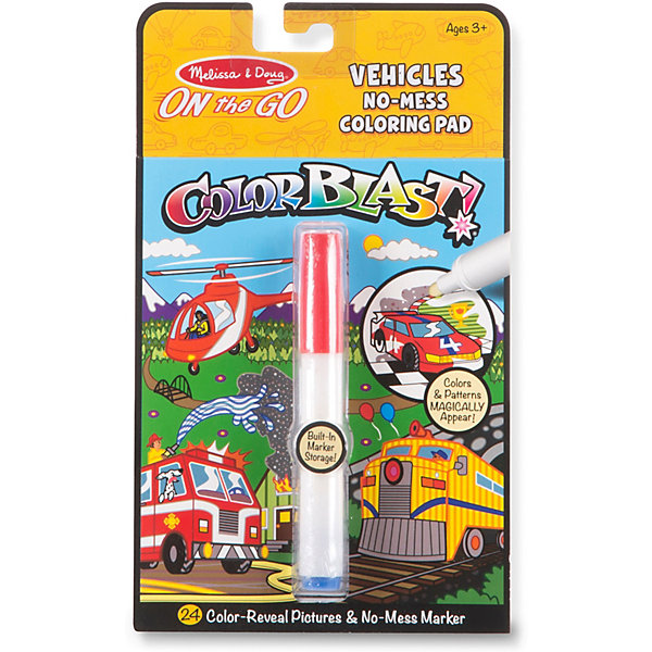 

Прояви цвета Melissa & Doug "Творчество", Транспорт