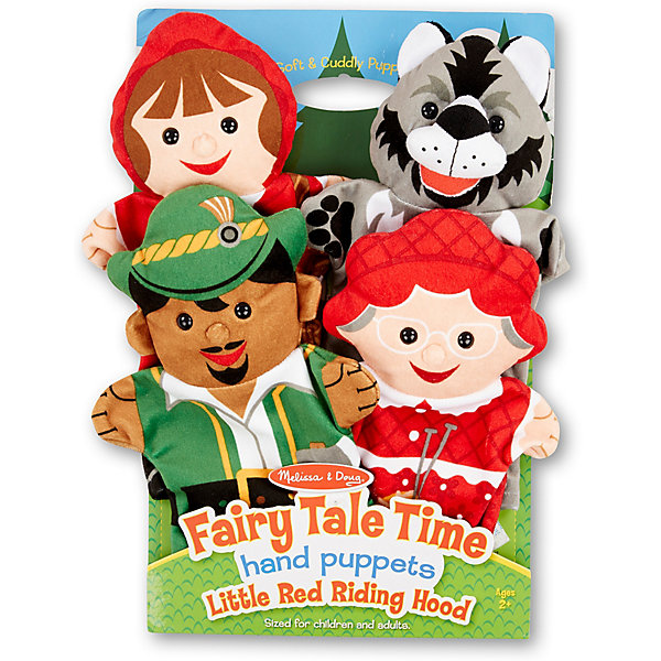 фото Плюшевые куклы на руку Melissa & Doug, Красная шапочка
