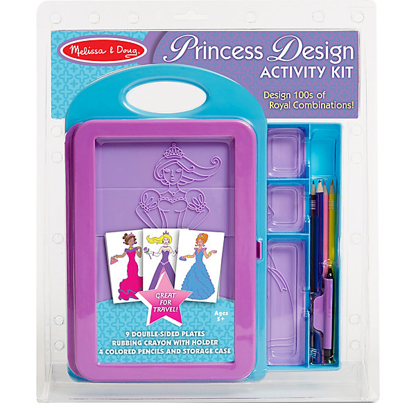 

Трафареты Melissa & Doug "Творчество", Принцесса