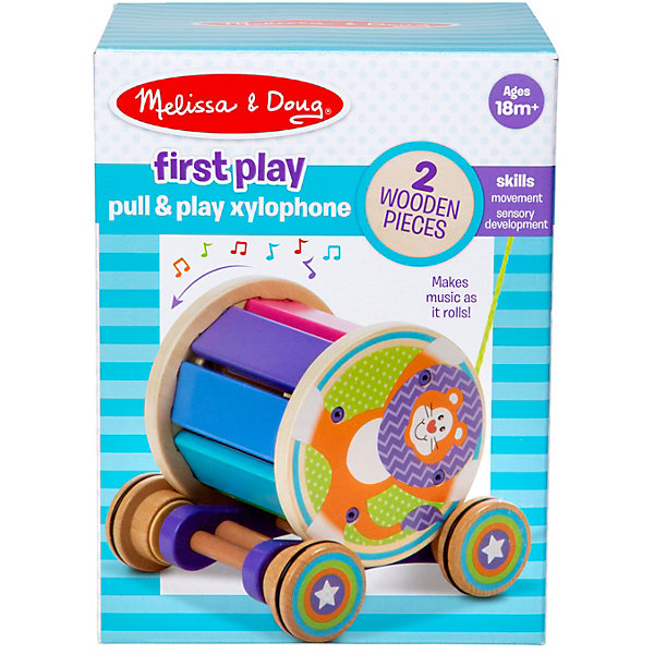

Ксилофон-каталка Melissa & Doug "Первые навыки"