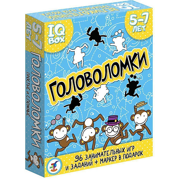 

Карточная игра IQ Box "Головоломки: 5-7 лет"