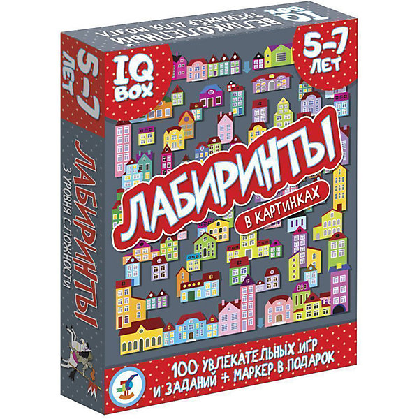 фото Карточная игра IQ Box "Лабиринты: 5-7 лет" Дрофа-медиа