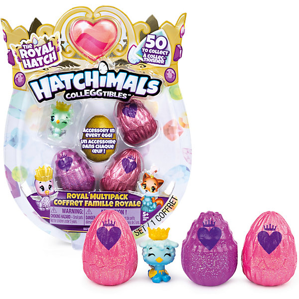 

Набор из 4-х коллекционных фигурок Hatchimals, 6 серия