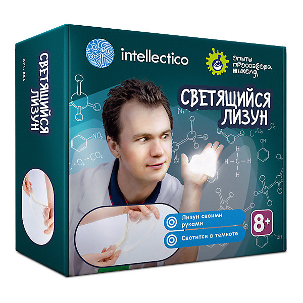 

Набор Intellectico «Опыты профессора Николя. Лизуны светящиеся»