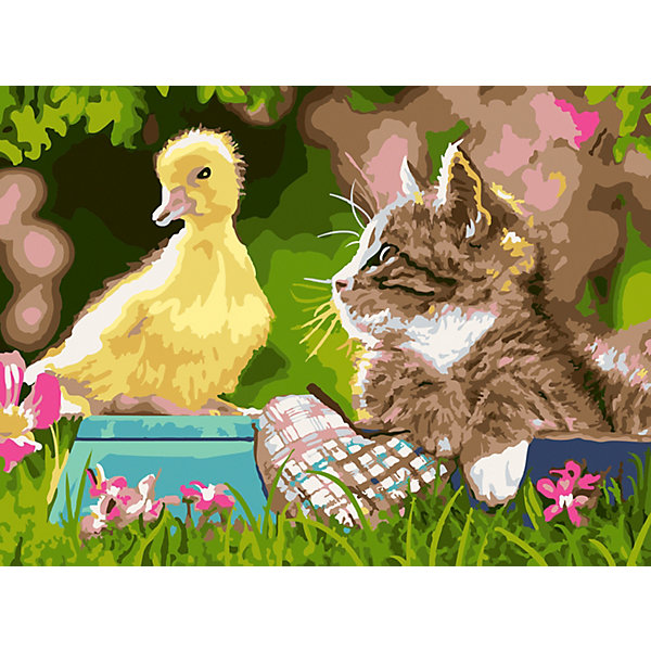 

Картина по номерам Color KIT Нежная дружба