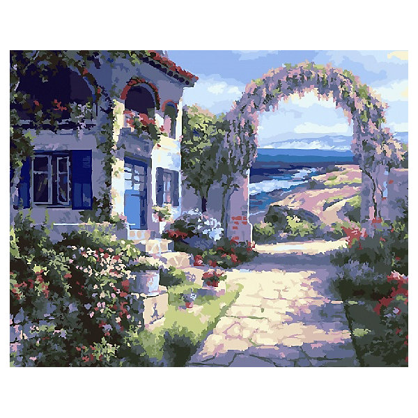 

Картина по номерам Color KIT Цветущая арка
