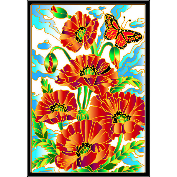 

Витраж Color KIT Летний букет