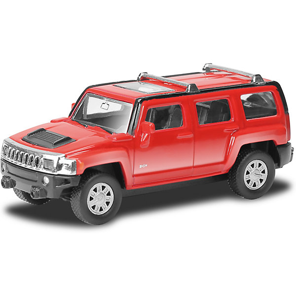 

Модель автомобиля Uni-Fortune Hummer H3, красный, Модель автомобиля Uni-Fortune Hummer H3,