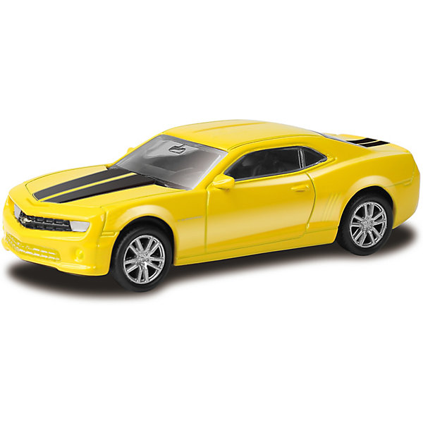 

Модель автомобиля Uni-Fortune Chevrolet Camaro, 1:64, желтая, Желтый