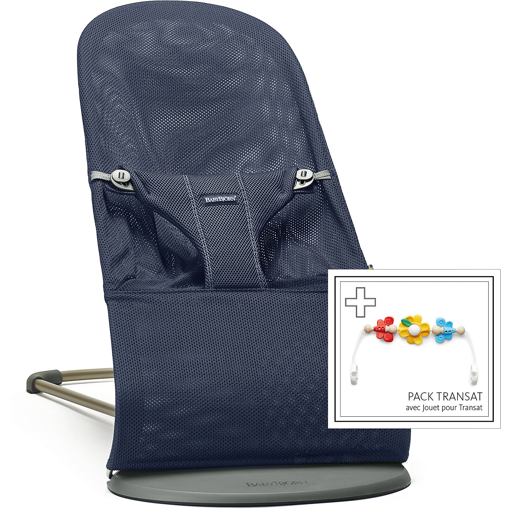 

Кресло-шезлонг BabyBjorn Bliss Mesh темно-синий с игрушкой, Кресло-шезлонг BabyBjorn Bliss Mesh темно- с игрушкой