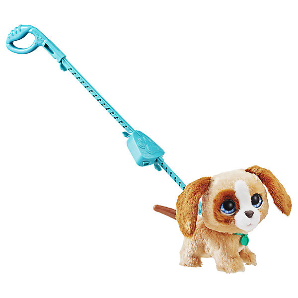фото Мягкая игрушка FurReal Friends "Большой питомец на поводке" Собака Hasbro