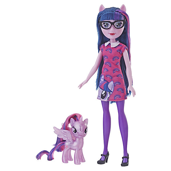 

Игровой набор Equestria Girls "Кукла и пони", Твайлат Спаркл