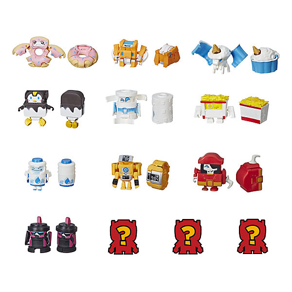 

Игровой набор Transformers "Ботботс" Банная банда, 5 шт