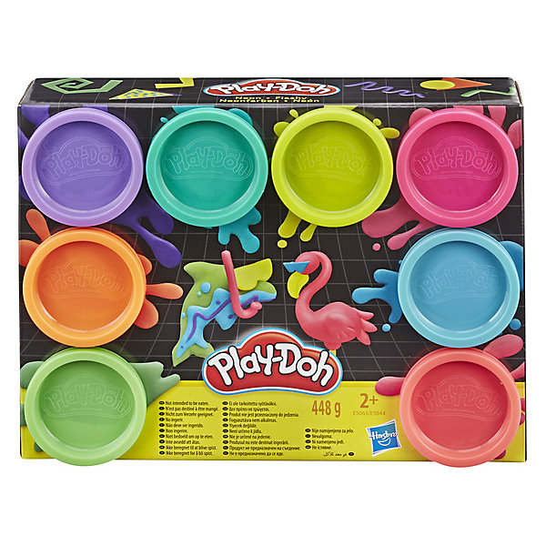 

Набор пластилина Play-Doh "Неон", 8 цветов