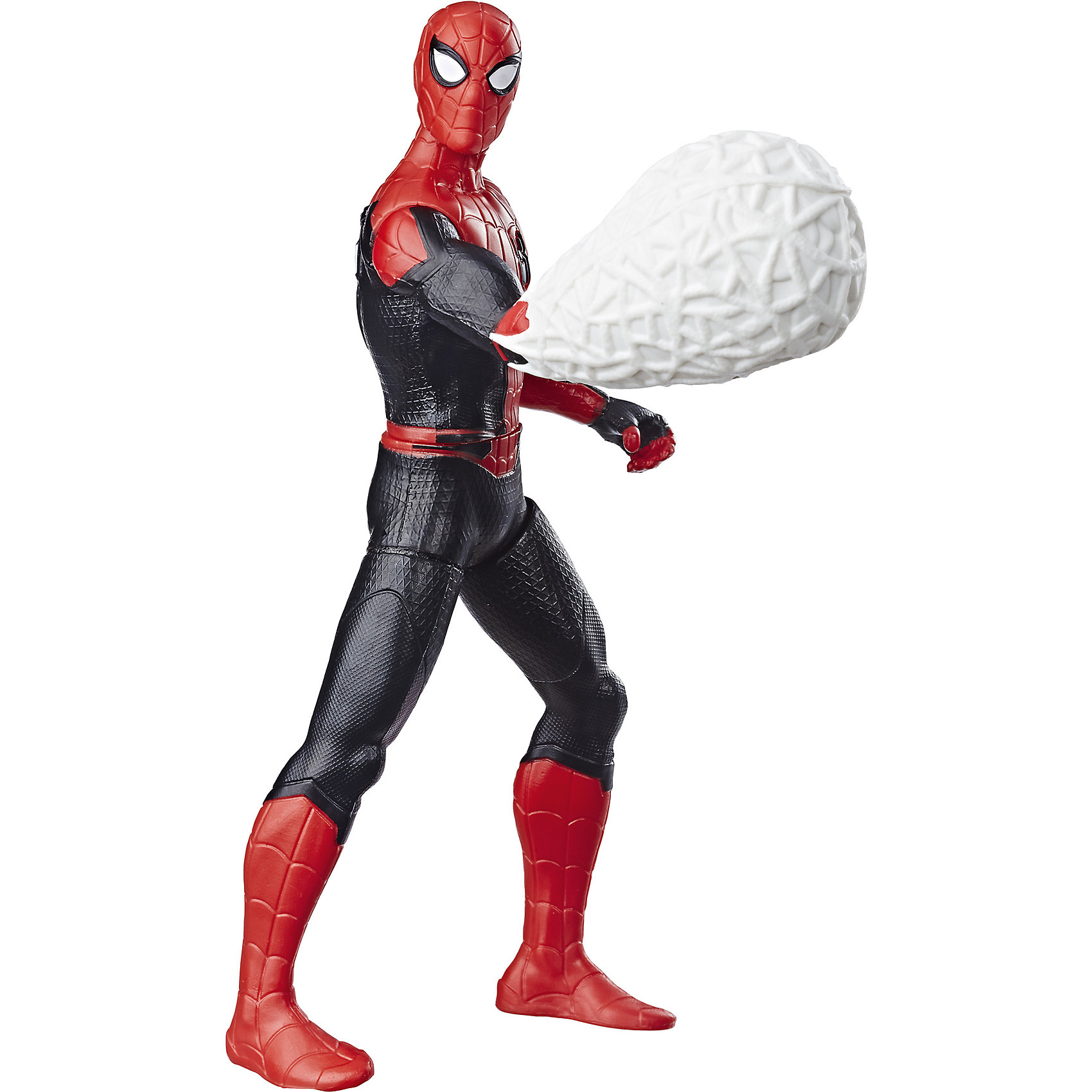 фото Игровая фигурка Spider-Man Делюкс "Возвращение домой" Человек-Паук с паутиной, 15 см Hasbro