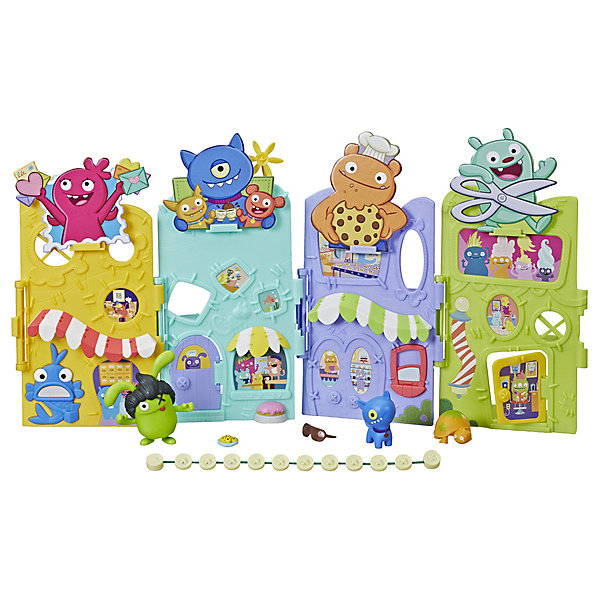 

Игровой набор Ugly Dolls Агливилль, с фигурками