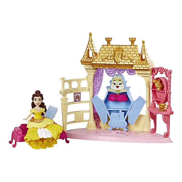 

Игровой набор Disney Princess Royal Clips, Спальня Белль