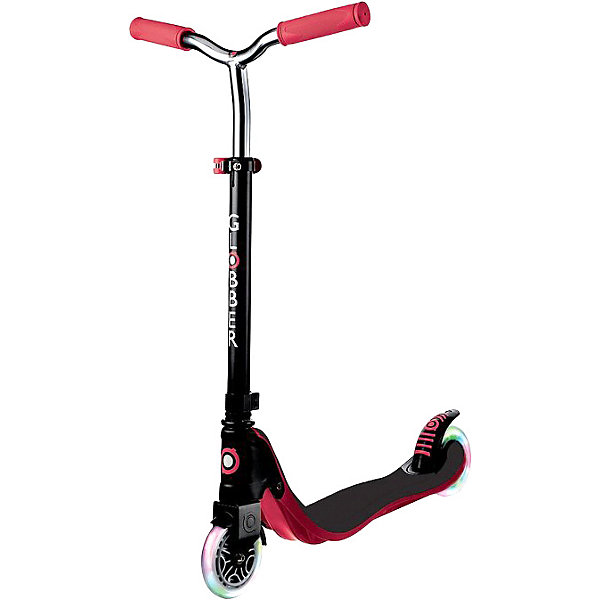 

Двухколесный самокат Globber «Flow 125 Lights», красный