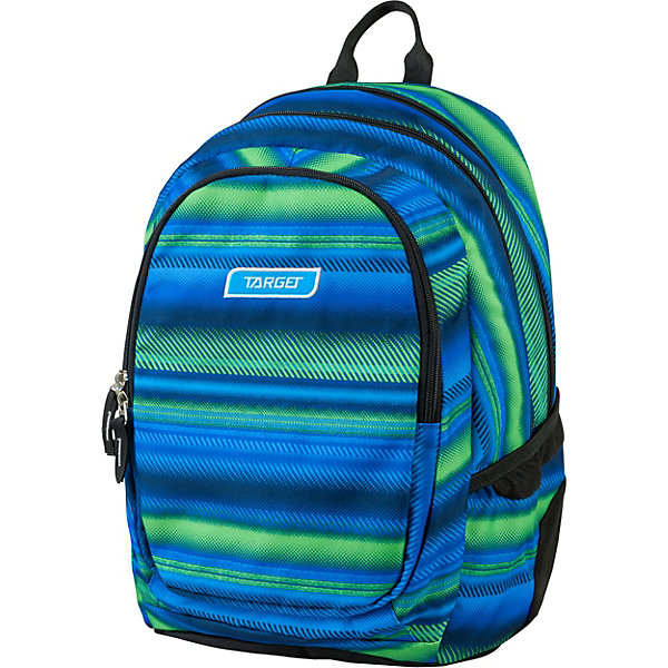 

Рюкзак 3 zip Target Collection Allover 5, Синий/зеленый
