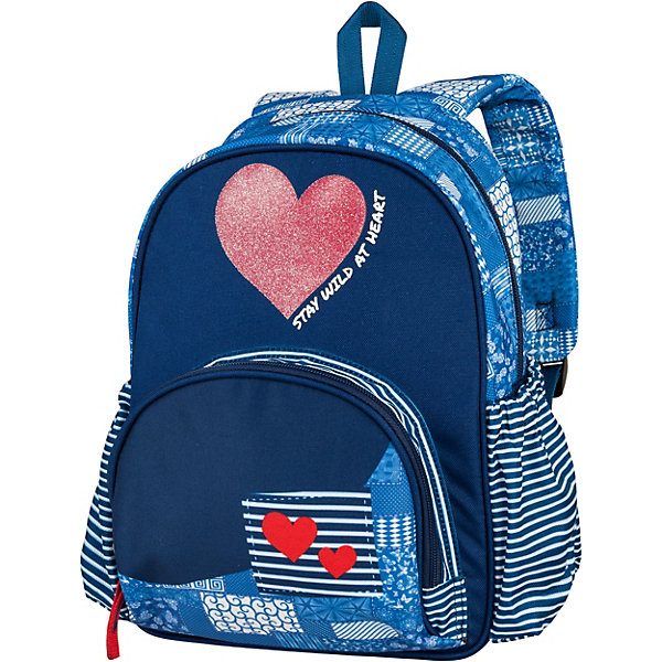 

Рюкзак малый Target Collection «Дикое сердце», Синий