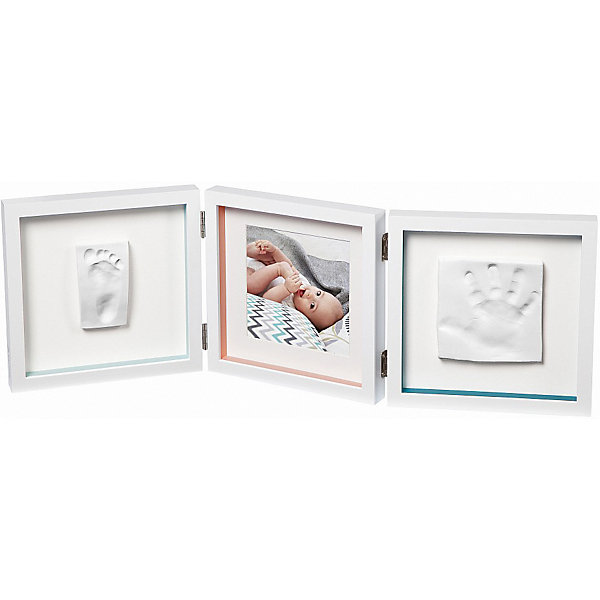 

Рамочка тройная Baby Art Baby Style, Белый, Рамочка тройная Baby Art Baby Style