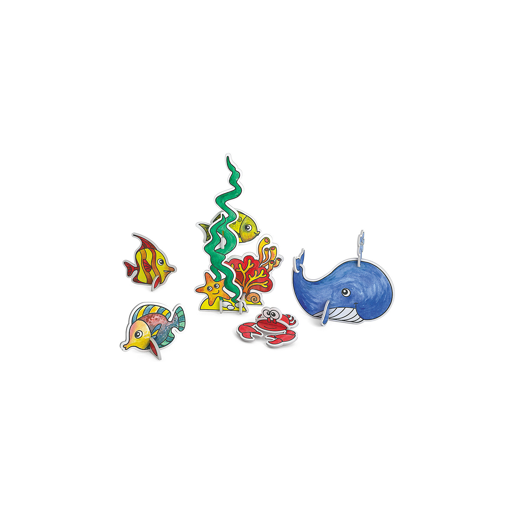 

Игровой 3D пазл для раскрашивания ArtBerry Sea World