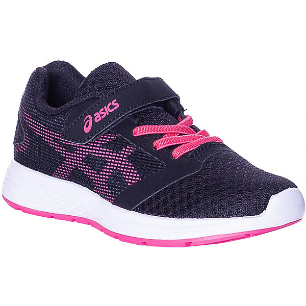 

Кроссовки Asics для девочки, Черный/розовый