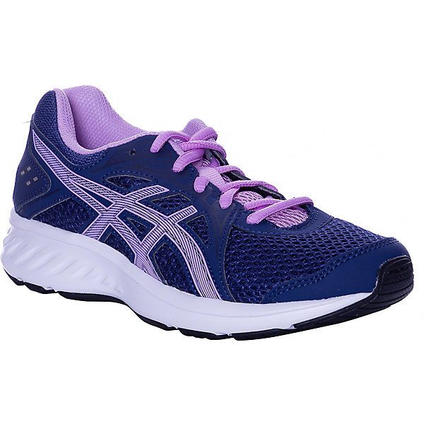 

Кроссовки Asics для девочки, Темно-синий, Кроссовки Asics для девочки