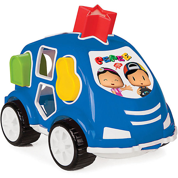 фото Машинка с геометрическими фигурами "Пепи" Pilsan Shape Sorter Car