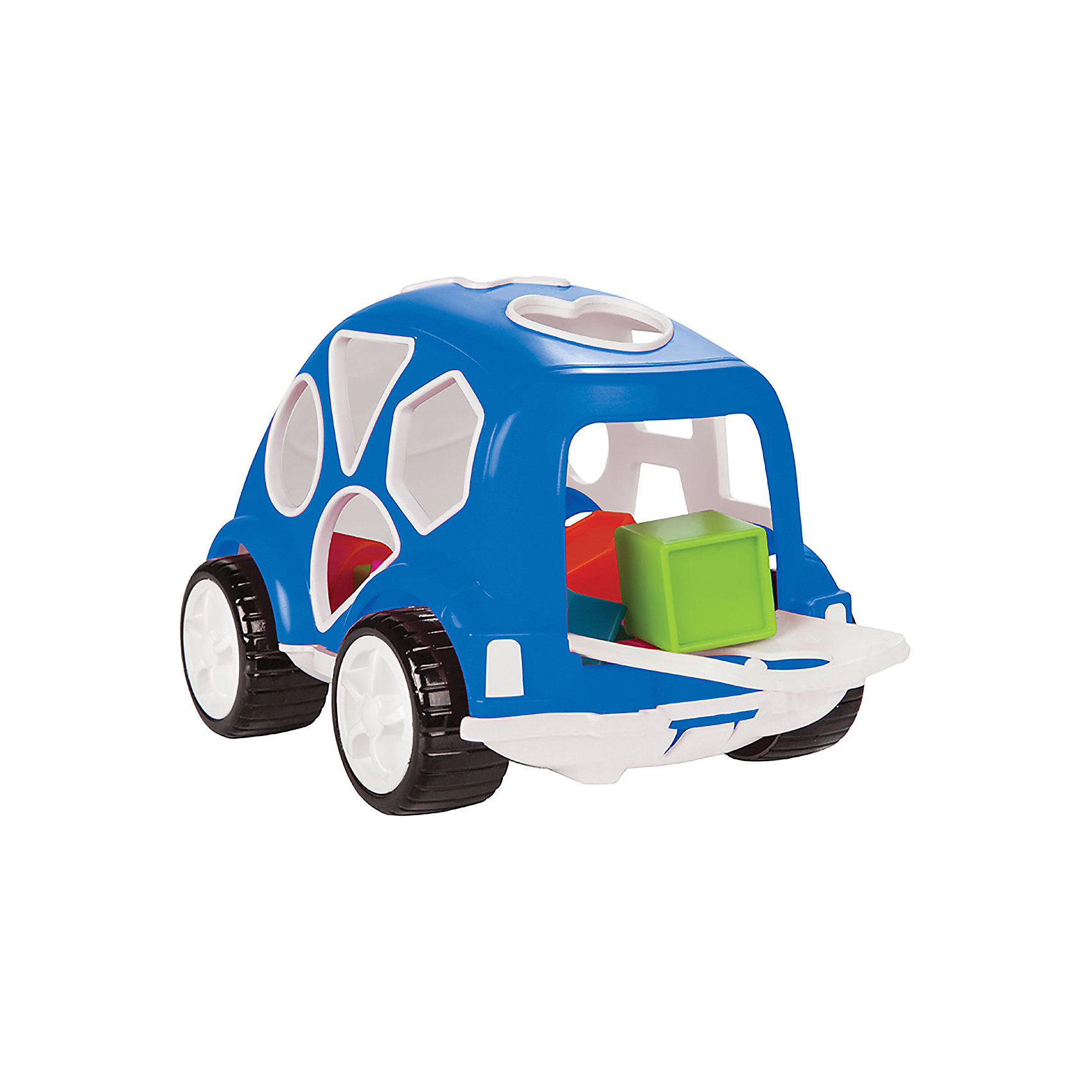 фото Машинка с геометрическими фигурами "Пепи" Pilsan Shape Sorter Car