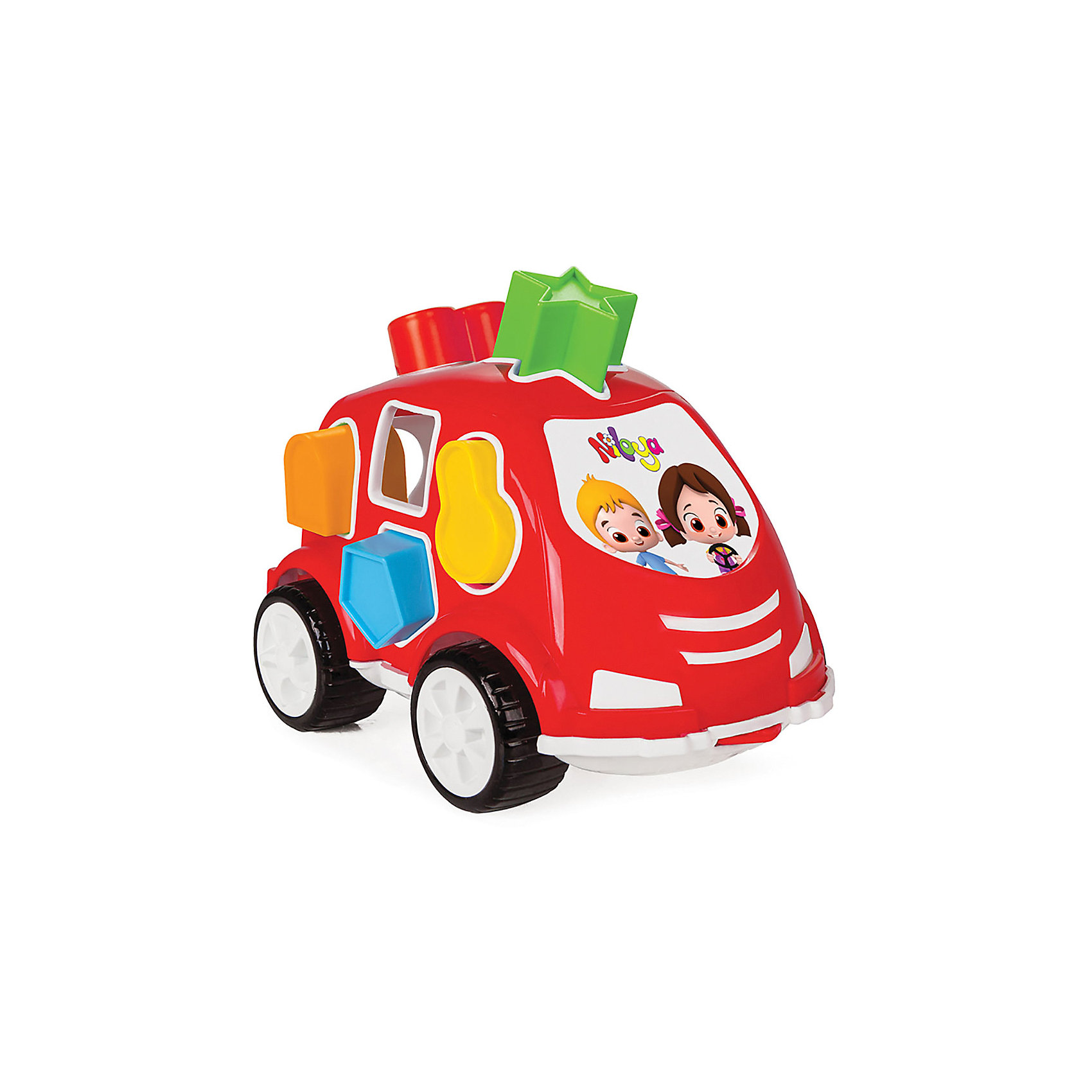 фото Машинка с геометрическими фигурами "Нилоя" Pilsan Shape Sorter Car