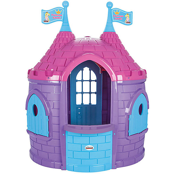

Игровой домик Pilsan "Замок принцессы", лилово-розовый, Rosa/pink