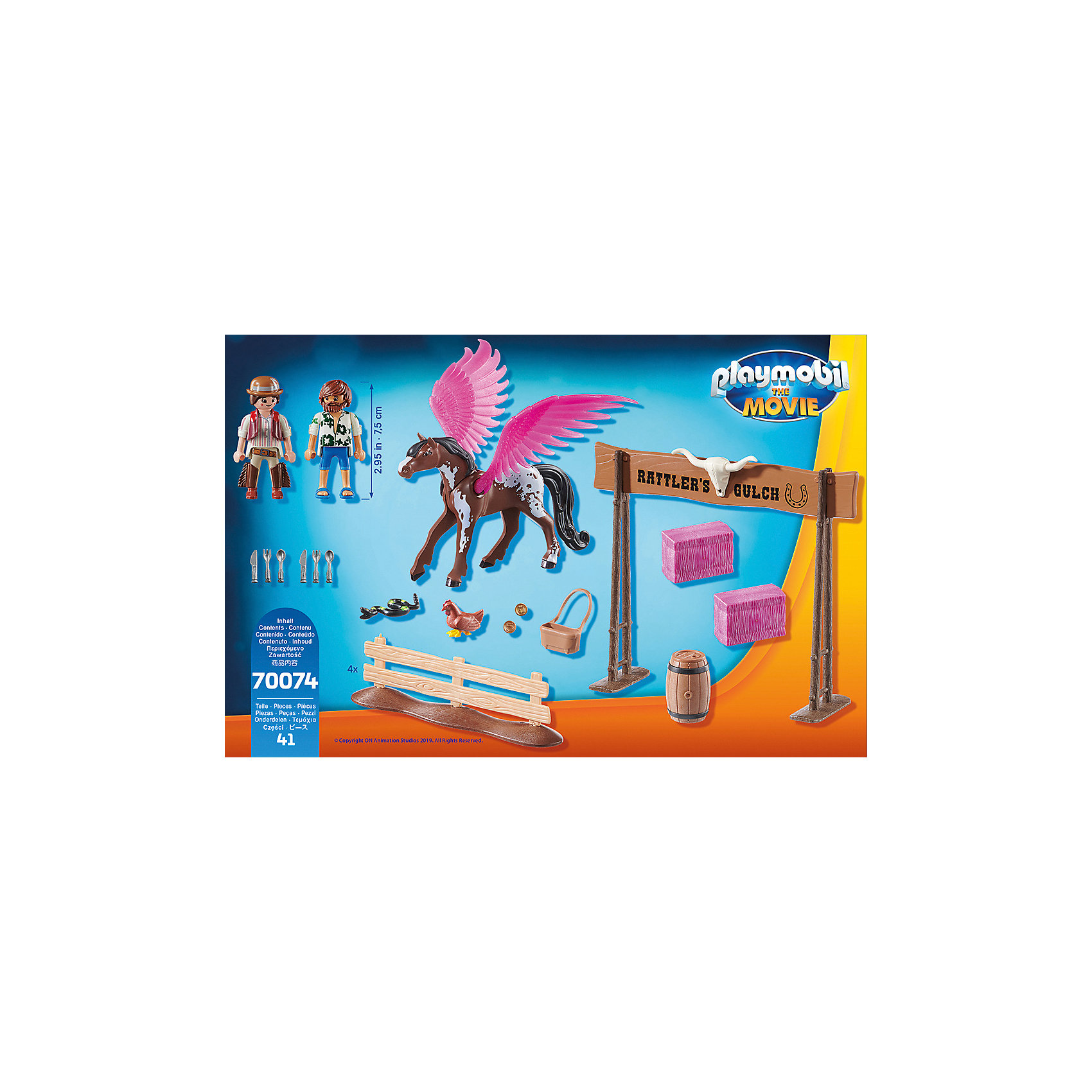 Конструктор Playmobil "Марла и Дел с Пегасом", 41 элемент PLAYMOBIL® 11193396