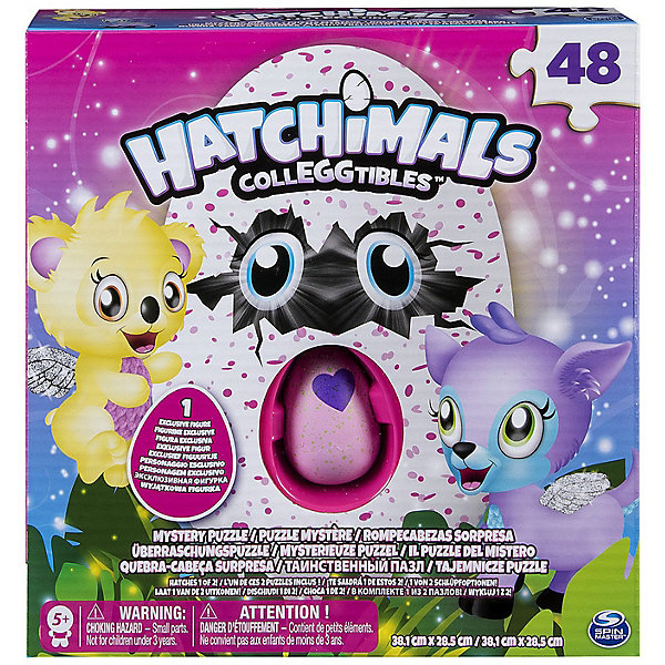 

Пазл Hatchimals с фигуркой, 48 элементов