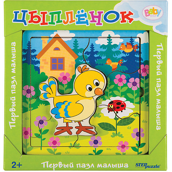 

Игра из дерева STEP puzzle Baby Step, Цыплёнок